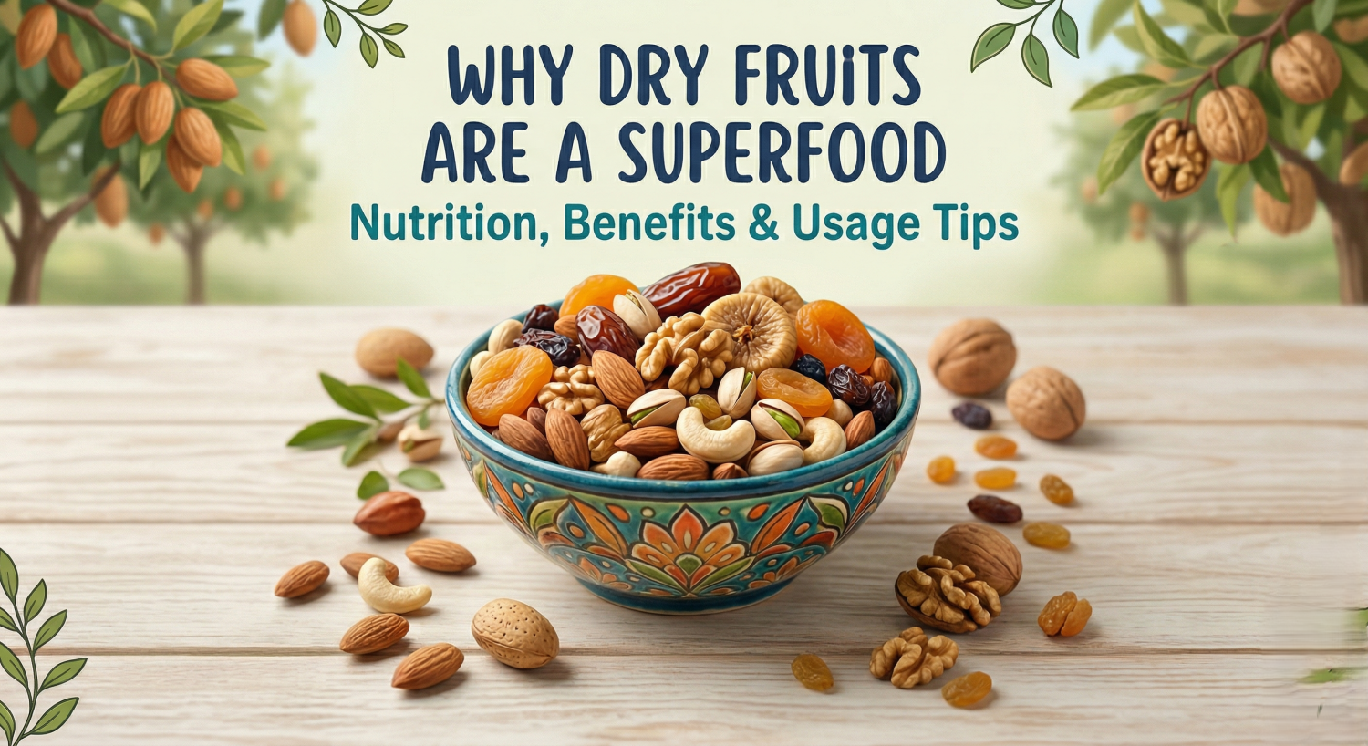 Why Dry Fruits Are a Superfood: Nutrition, Benefits & Usage Tips