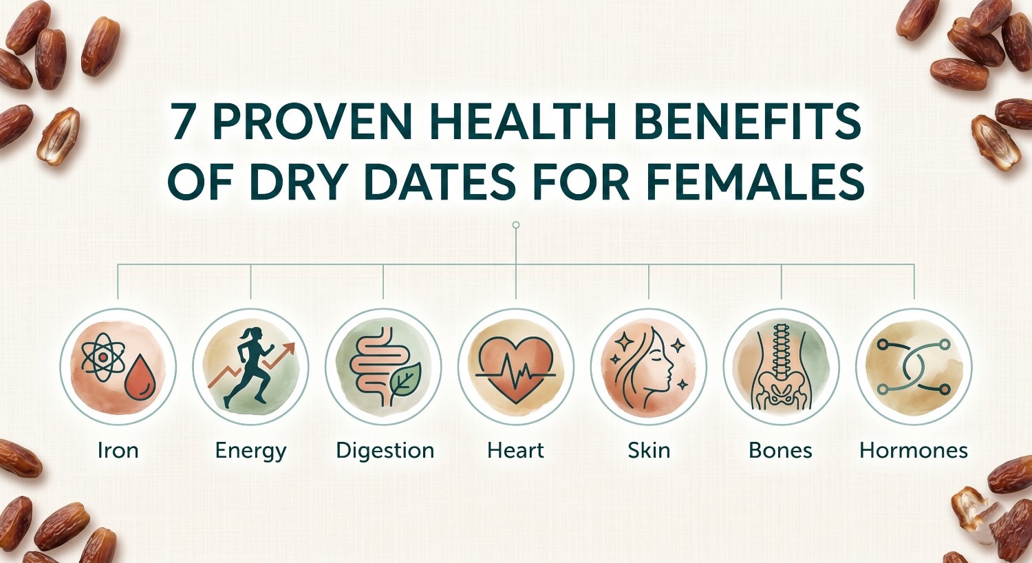 7 Proven Health Benefits of Dry Dates for Females
